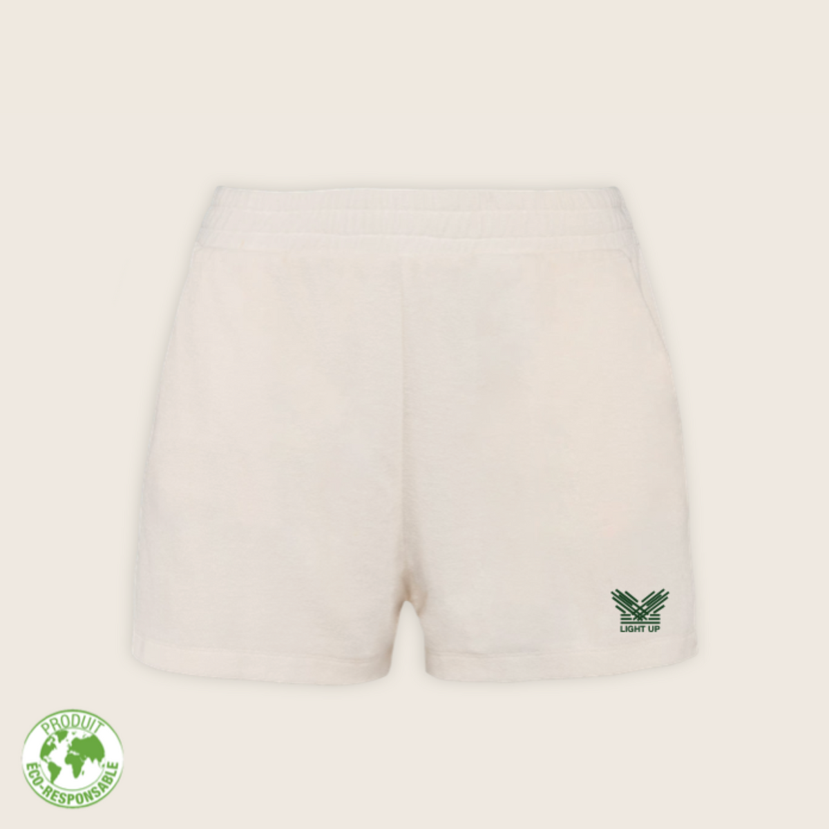 lightup_capri_short_ivoire_femme