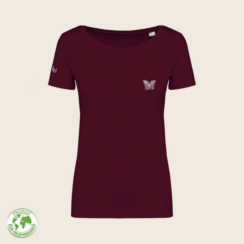 lightup_teeshirt_femme_napoli_bordeaux0