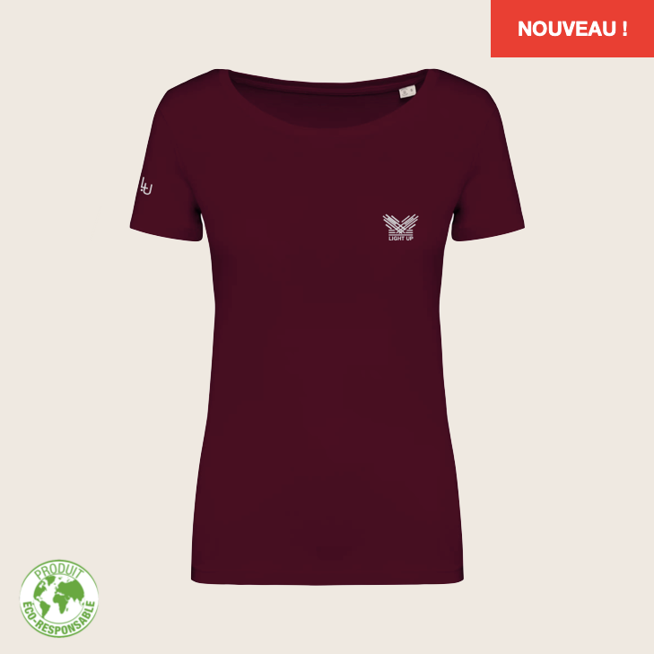 lightup_teeshirt_femme_napoli_bordeaux