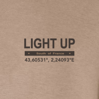 lightup_teeshirt_homme_napoli_beige_logo